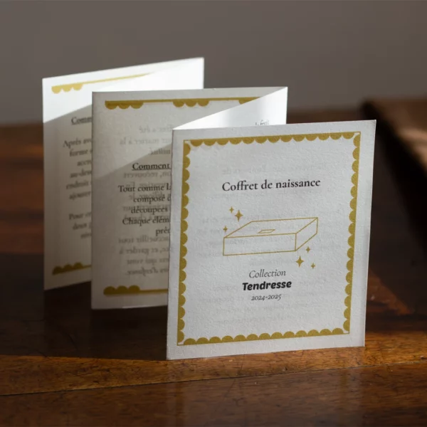 Guide pratique qui vous accompagne dans l’assemblage et l’utilisation de chaque élément du coffret.