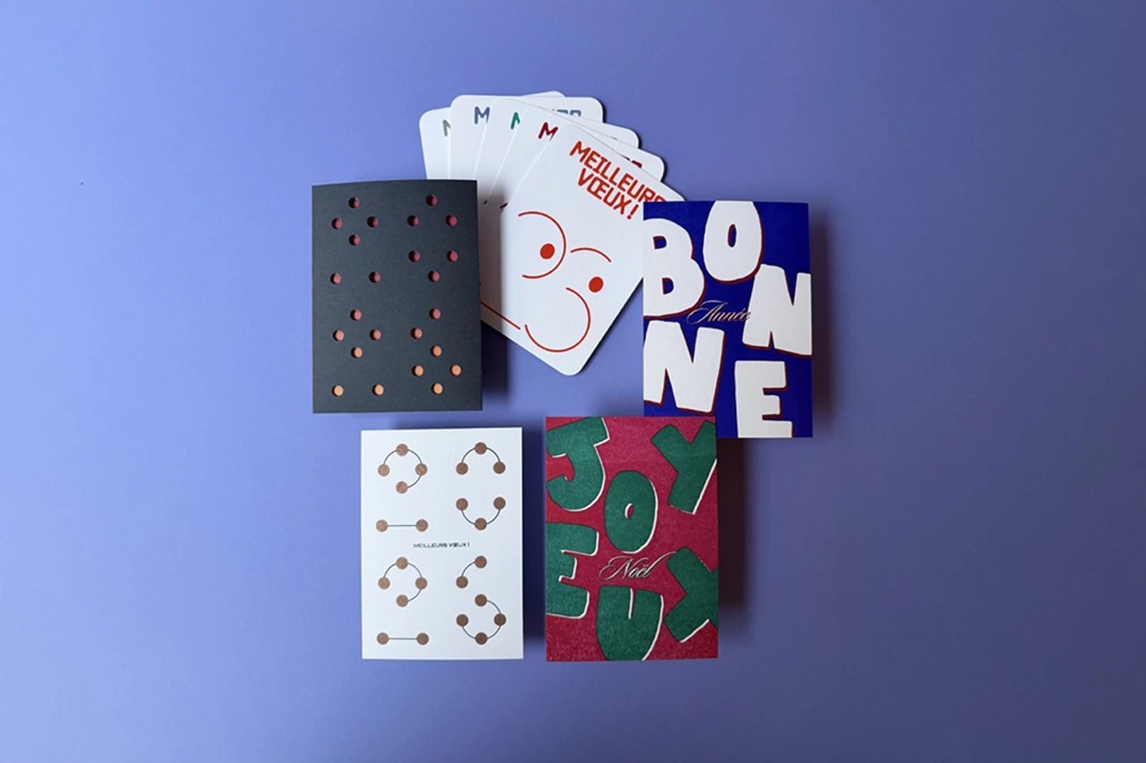 Une collection de cartes de vœux artisanales née d’une histoire d’amitié et de papier